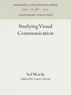 cover image of Studying Visual Communication